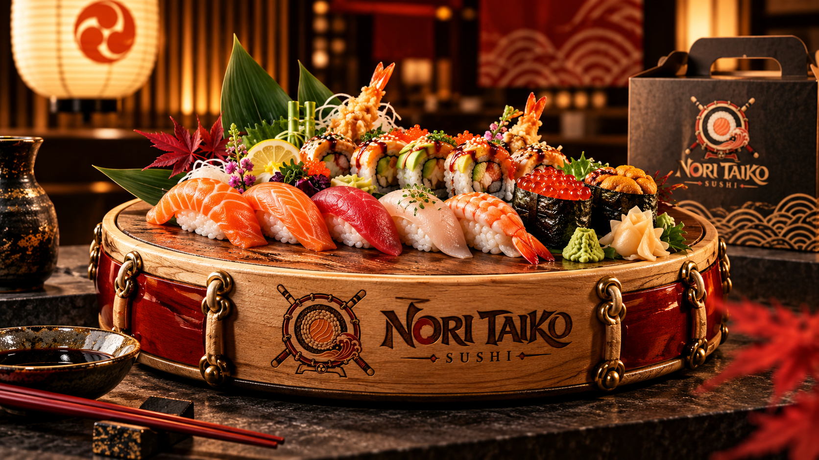 Sushis frescos Nori Taiko
